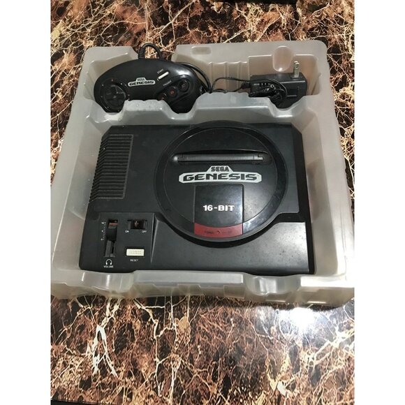 Sega Genesis 16-bit System W/ Alien Storm - Picture 7 of 11